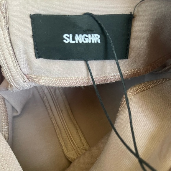 SLNGHR jumpsuit pale lavender size XS halter top - Picture 10 of 10